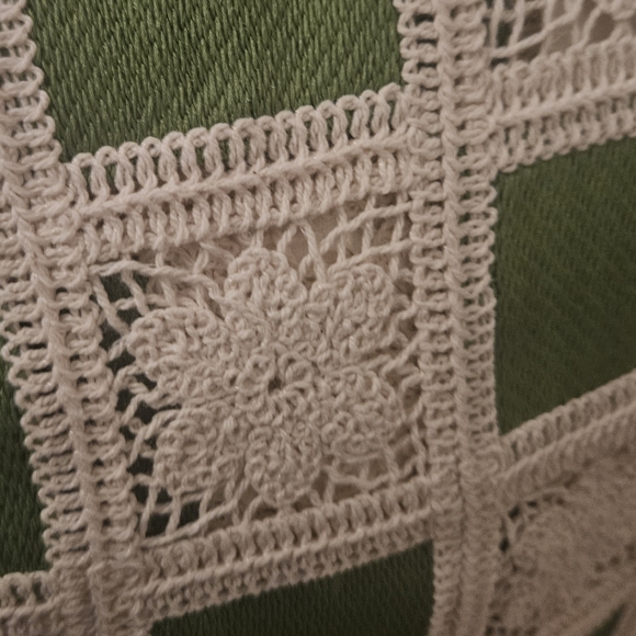 Anthropologie Flat White Kint Button Down and Pants Set, 2X NWT - Picture 6 of 7